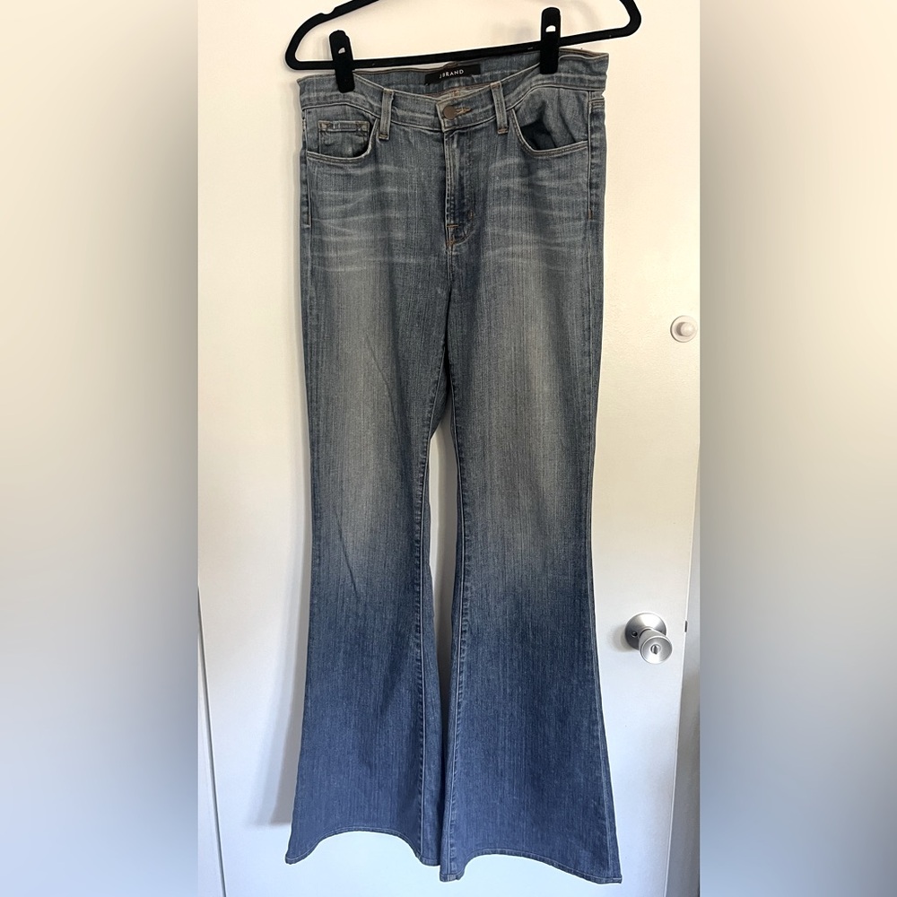 J.Brand flares. Size 27.